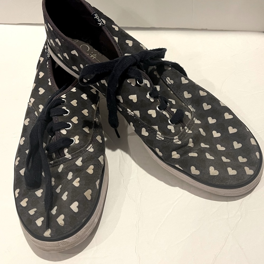 Taylor Swift Keds Women’s Shoes Size 8 Champion Hearts 1989 Trendy Era Swiftie